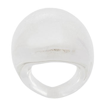 Tre Anita Silver Clear - Lg - Ring - Jewelry