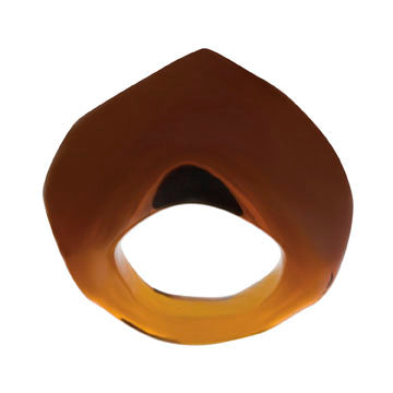 Tre Chiara Dark Amber - Sm - Ring - Jewelry