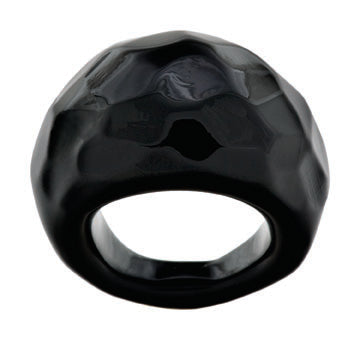 Tre Gisele Ebony Ebony - Md - Ring - Jewelry