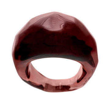 Tre Gisele Purple Purple - Lg - Ring - Jewelry