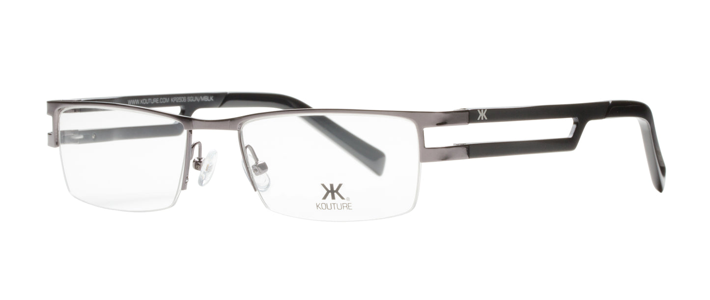 Kouture Kp2506 Shiny Gun Matt Black Optical