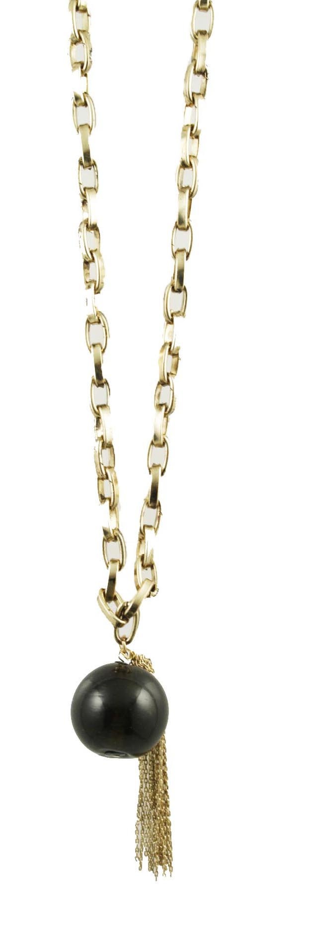 Tre Anna Black - One Size - Necklace - Jewelry