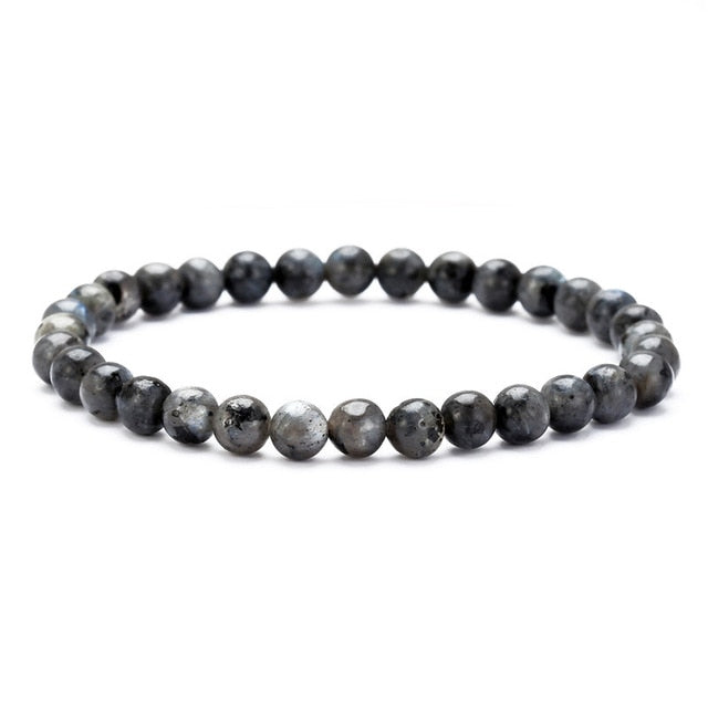 Stone Men's Bead Bracelet
