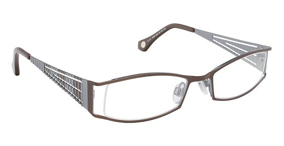 FYSH \ F-3398 \ BROWN /LT BLUE \ 928 \ 50-18 \ 135 \ OPTICAL