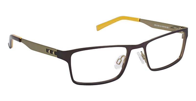 SUPER FLEX KIDS \ SFK-156 \ CHOCOLATE LIME \ 3 \ 47 - 16 \ 125 \ OPTICAL