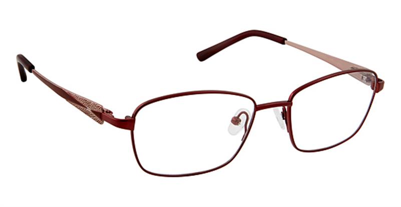 SUPERFLEX TECH \ SF-1104T \ BURGUNDY ROSE \ S106 \ 52-17-130 \ OPTICAL
