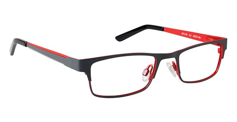 SUPER FLEX KIDS \ SFK-148 \ GREY RED \ 2 \ 46 - 17 \ 130 \ OPTICAL
