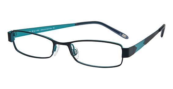 KLIIK \ K-291 \ NAVY TURQUOISE \ 233 \ 49-17 \ 135 \ OPTICAL