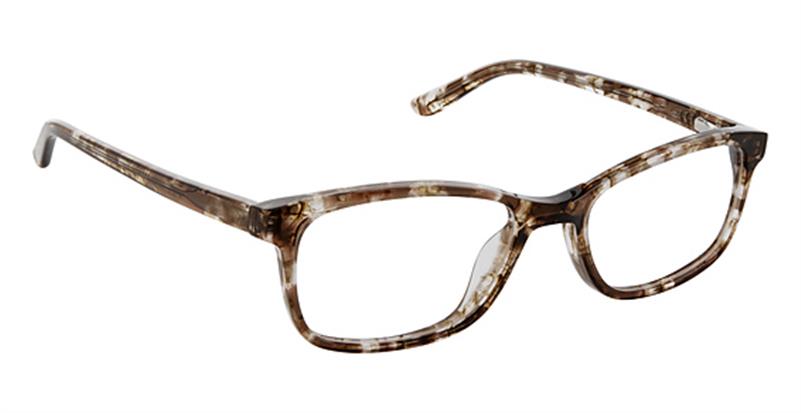 SUPERFLEX KIDS \ SFK-222 \ BROWN CONFETTI \ S402 \ 48-16-130 \ OPTICAL