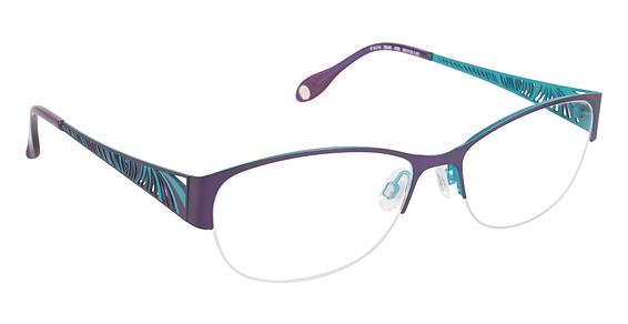 FYSH \ F-3548 \ PURPLE TURQ \ 408 \ 56-16 \ 140 \ OPTICAL