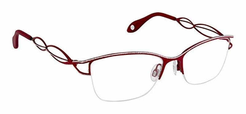 FYSH \ F-3644 \ WINE SILVER \ S206 53-17-135 \ OPTICAL