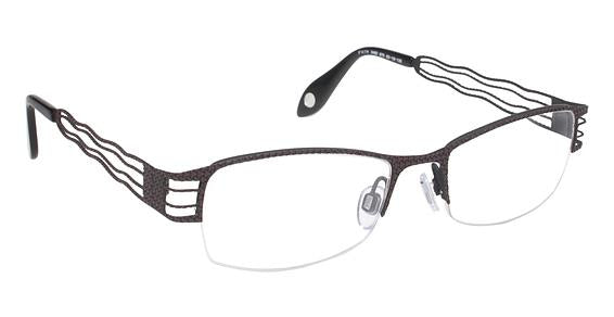FYSH \ F-3482 \ BROWN BLACK \ 975 \ 52-18 \ 135 \ OPTICAL