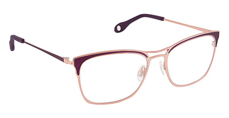 FYSH \ F-3645 \ ROSE GLD VIOLET \ S211 53-17-140 \ OPTICAL