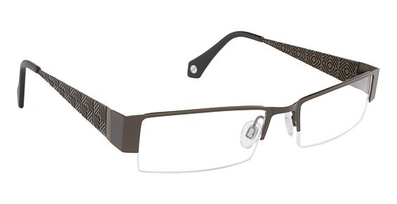 FYSH \ F-3406 \ BLACK BROWN \ 142 \ 54-18 \ 140 \ OPTICAL