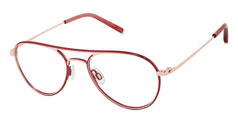 KLIIK \ K-661 \ BURGUNDY ROSE GOLD \ S206 48-17-135 \ OPTICAL