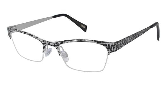 KLIIK \ K-525 \ BLACK SILVER \ 637 \ 49-18 135 \ OPTICAL