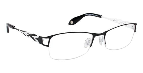 FYSH \ F-3520 \ BLACK WHITE \ 351 \ 52-18 \ 135 \ OPTICAL
