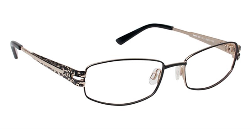 SUPER FLEX \ SF-420 \ BLACK GOLD \ 2 \ 51- 17 \ 130 \ Optical Frame