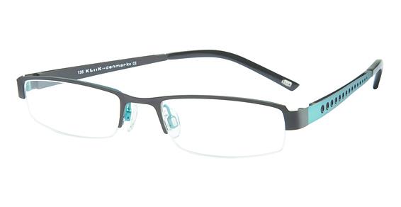KLIIK \ K-278 \ BLACK TURQUOISE \ 315 \ 48-17 \ 135 \ OPTICAL