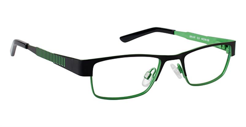 SUPER FLEX KIDS \ SFK-147 \ BLACK GREEN \ 3 \ 44 - 16 \ 120 \ OPTICAL