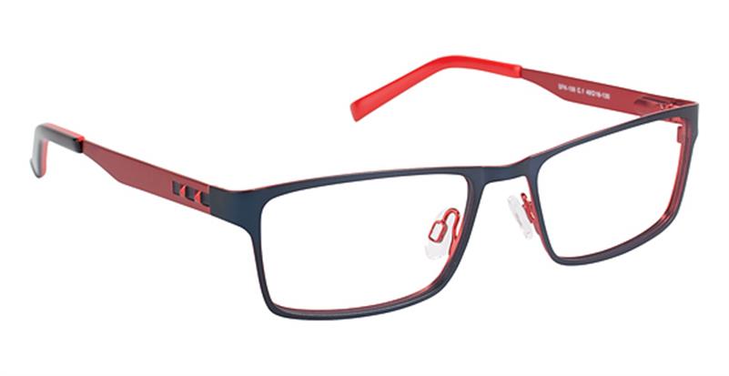 SUPER FLEX KIDS \ SFK-156 \ NAVY RED \ 1 \ 47 - 16 \ 125 \ OPTICAL