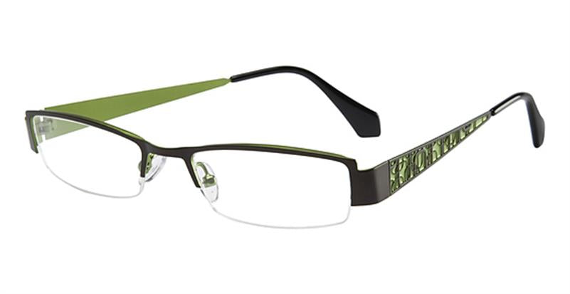 KLIIK \ K-297 \ BROWN GREEN \ 116 \ 50-18 \ 135 \ OPTICAL