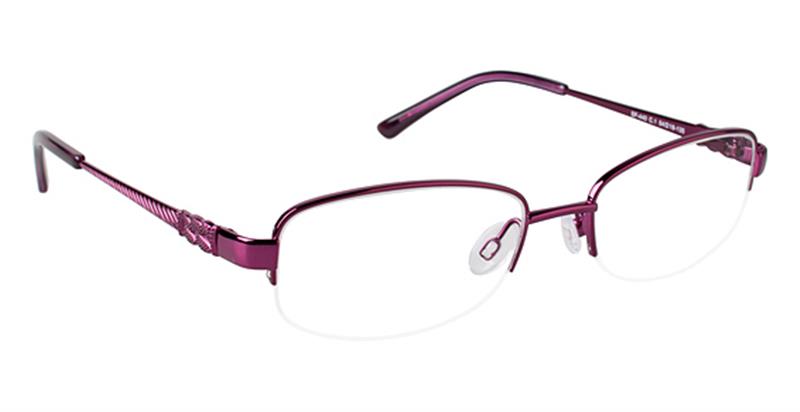 SUPER FLEX \ SF-440 \ PURPLE \ 1 \ 54- 18 \ 135\ Optical Frame