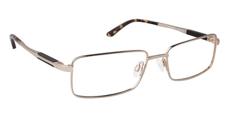 SUPER FLEX \ SF-1052T \ GOLD \ 1 \ 54- 18 \ 140 \ Optical Frame