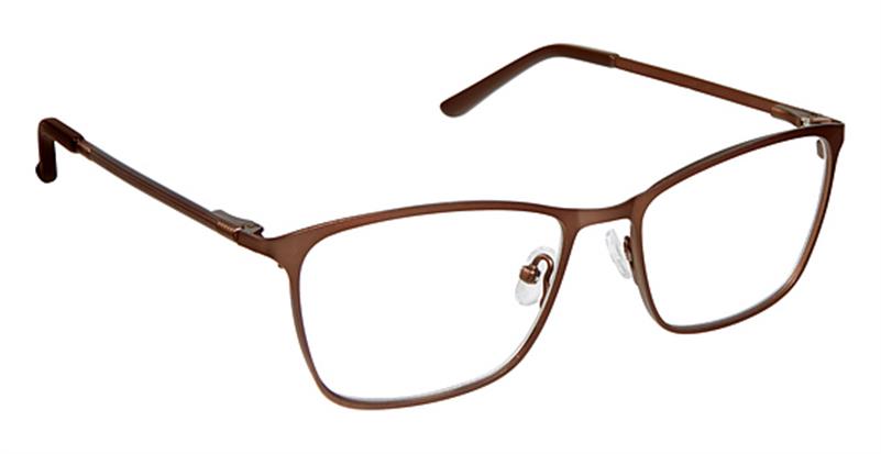 SUPER FLEX TITANIUM \ SF-1087T \ BROWN \ 3 \ 54-16-140 \ OPTICAL