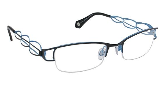 FYSH \ F-3432 \ BLACK AQUA \ 564 \ 51-19 135 \ OPTICAL