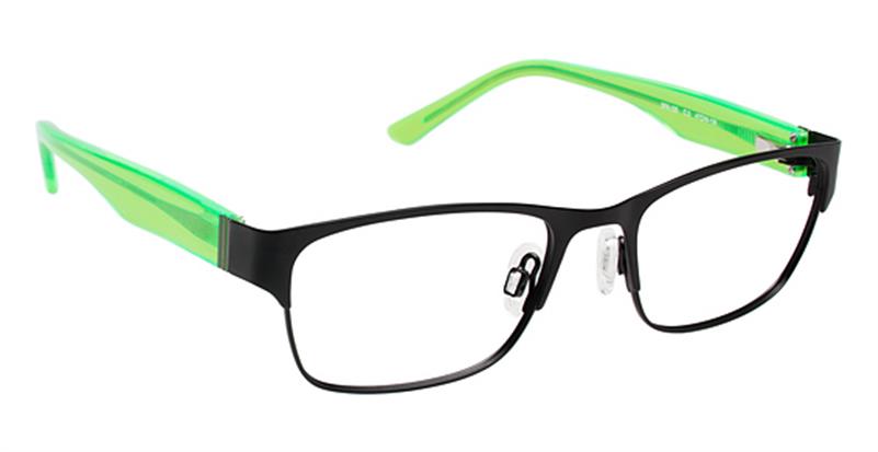 SUPER FLEX KIDS \ SFK-125 \ BLACK GREEN \ 3 \ 47- 16 \ 130 \ OPTICAL