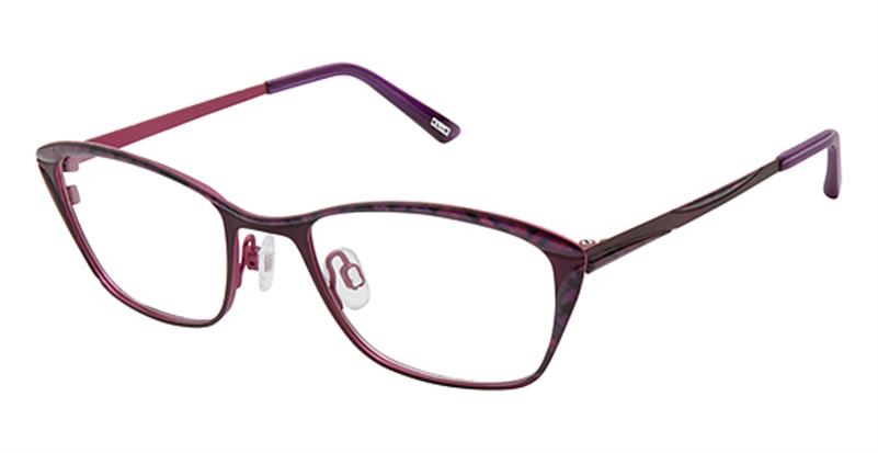 KLIIK \ K-649 \ PLUM ARGYLE \ S207 48-17-135 \ OPTICAL