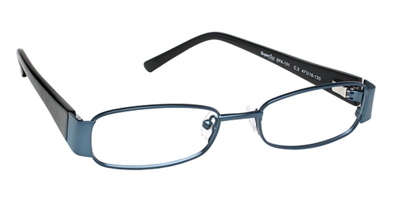 SUPER FLEX KIDS \ SFK-101 \ TEAL \ 2 \ 47 - 16 \ 130 \ Optical Frame