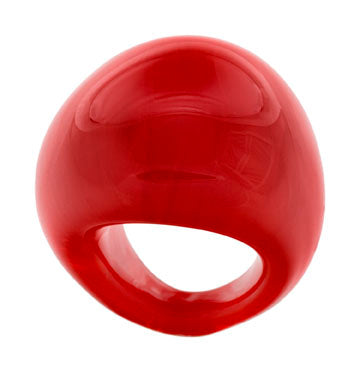 Tre Anita Red Red - Lg  -  Ring - Jewelry