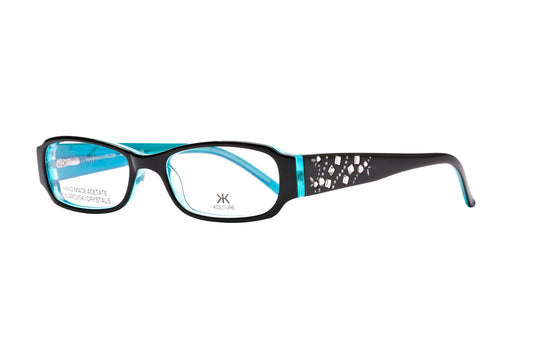 Kouture Kh1009  Black Teal Blue  Optical