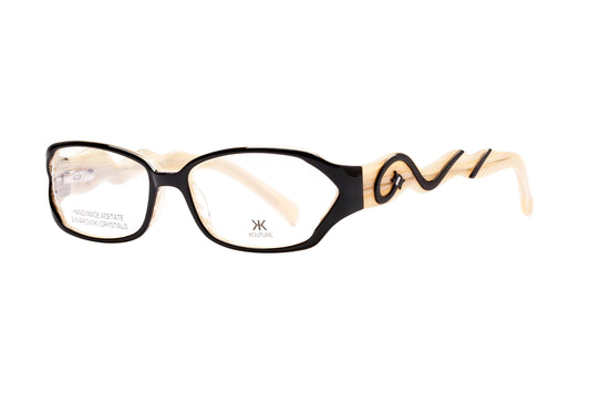 Kouture Kh1010  Black White Buffalo  Optical
