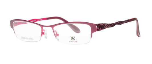 Kouture Kk4501  Burgundy Pink  Optical