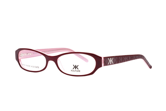 Kouture Kp2001  Burgundy Light Pink  Optical