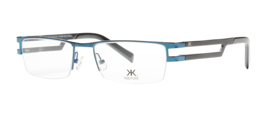 Kouture Kp2506  Shiny Navy Matt Black  Optical
