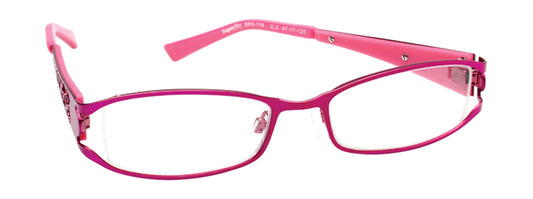 SUPER FLEX KIDS \ SFK-118 \ PINK \ 3  \ 47-17 \ 125 \ Optical Frame 