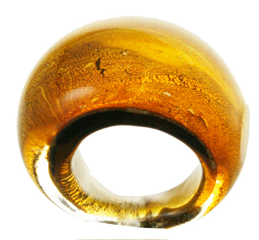 Tre Nina Gold Smoke - Lg  -  Ring - Jewelry