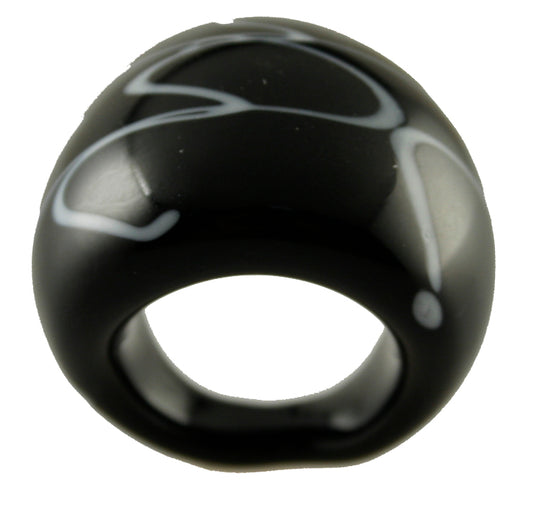 Tre Nina Zebra Grey - Md  -  Ring - Jewelry