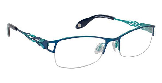 FYSH \ F-3520 \ BLUE AQUA \ 353 \ 52-18 \ 135 \ OPTICAL