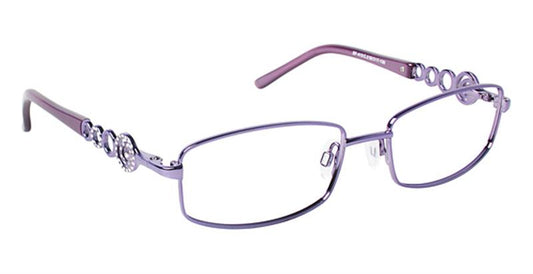 SUPER FLEX \ SF-413 \ PURPLE \ 2 \ 52- 17 \ 130 \ Optical Frame 