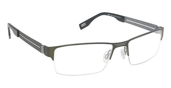 EVATIK \ E-9058 \ OLIVE GREY \ 633 \ 57-18 \ 145 \ OPTICAL