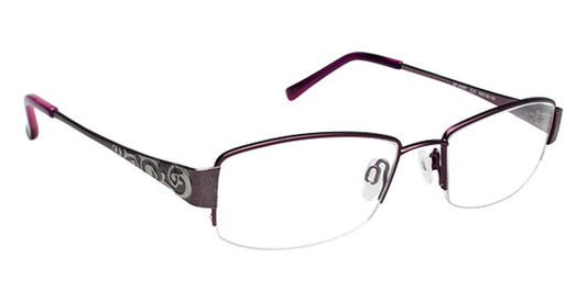 SUPER FLEX \ SF-1035T \ PURPLE \ 3 \ 53- 18 \ 135 \ Optical Frame 
