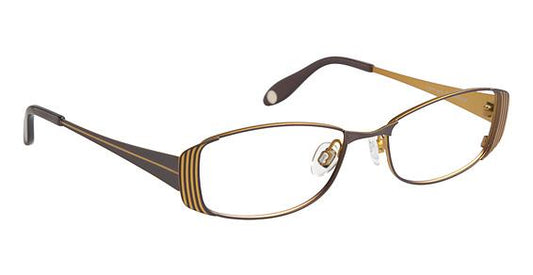 FYSH \ F-3474 \ BROWN LEMON \ 619 \ 51-16 \ 135 \ OPTICAL