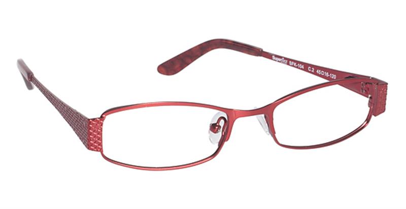SUPER FLEX KIDS \ SFK-104 \ RED \ 2 \ 45 - 16 \ 120 \ Optical Frame 
