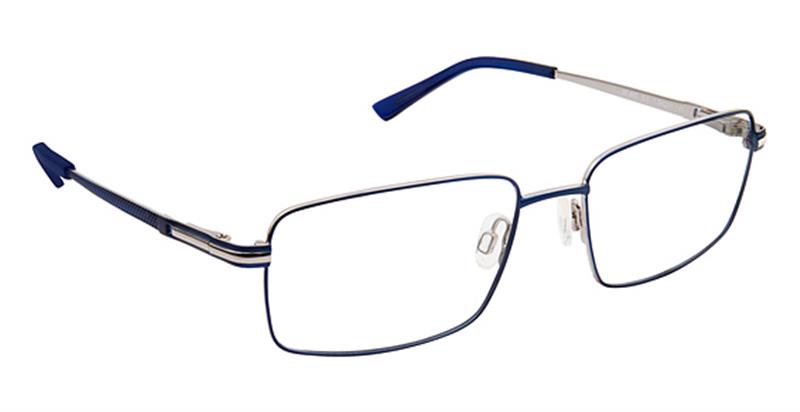 SUPER FLEX \ SF-492 \ BLUE GUN \ 1 \ 56-17 \ 145 \ Optical Frame 