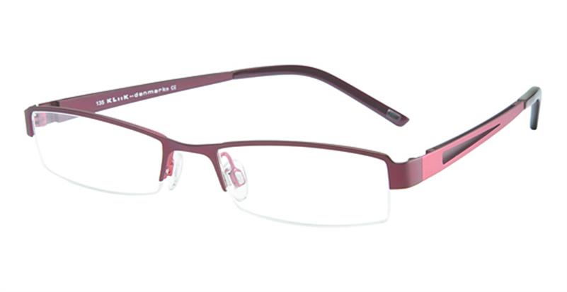 KLIIK \ K-279 \ BURGUNDY RED \ 323 \ 49-17 \ 135 \ OPTICAL